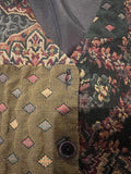 90s tapestry patchwork vest top (m-l)