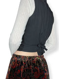 90s whimsigoth embellished vest top (s-m)